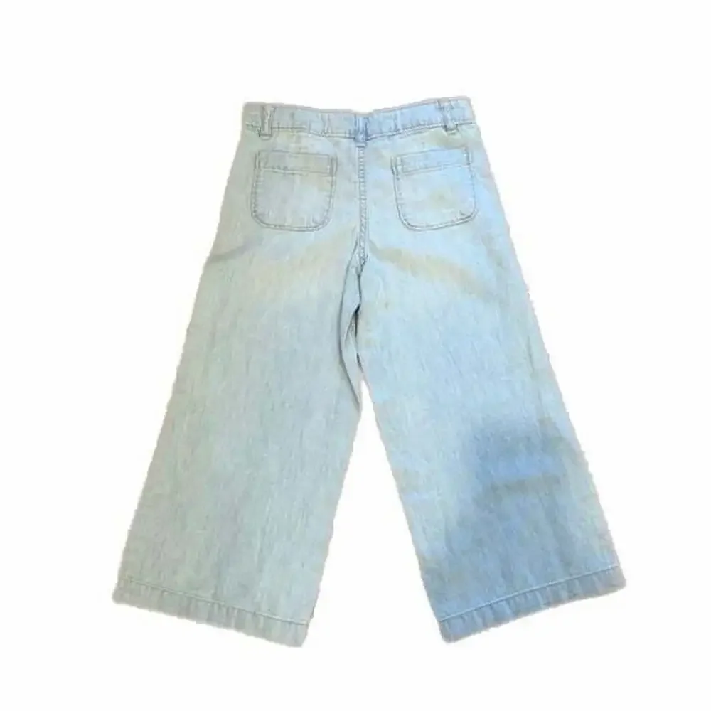 NWT Gymboree Wide Leg Light Wash Jeans Size 8